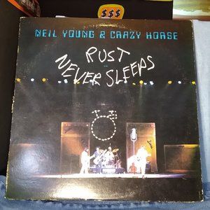 Neil Young & Crazy Horse Rust Never Sleeps 1979 Vinyl record